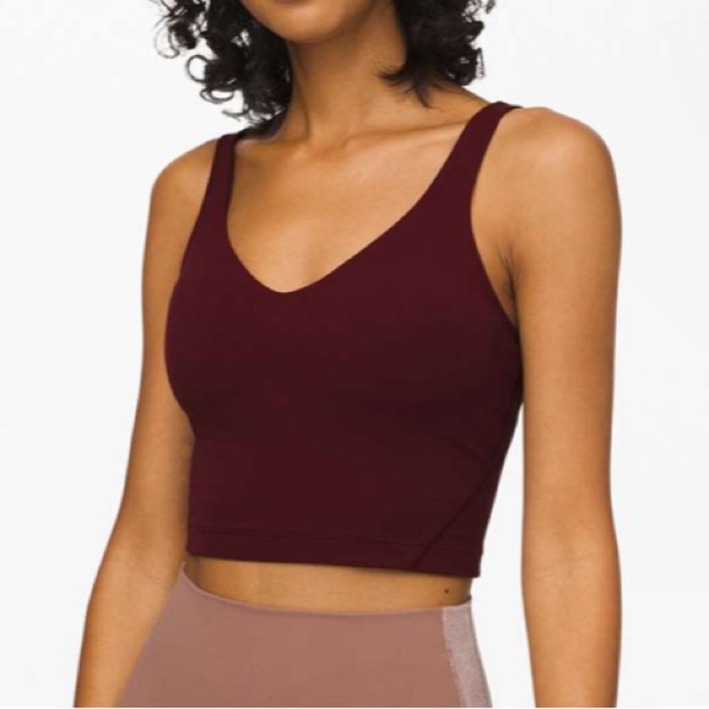 Lululemon Align Tank Garnet